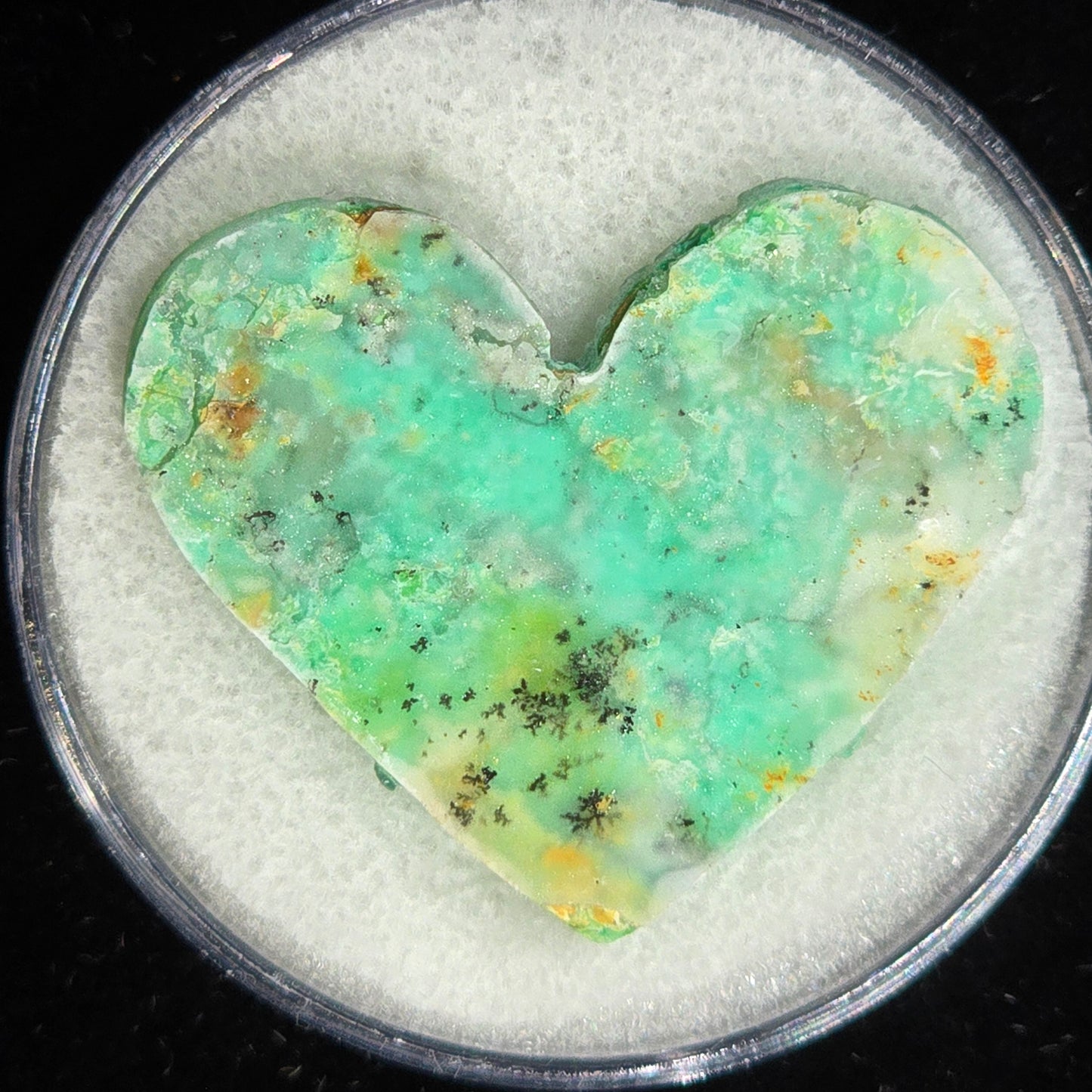 Copper Phosphate Heart