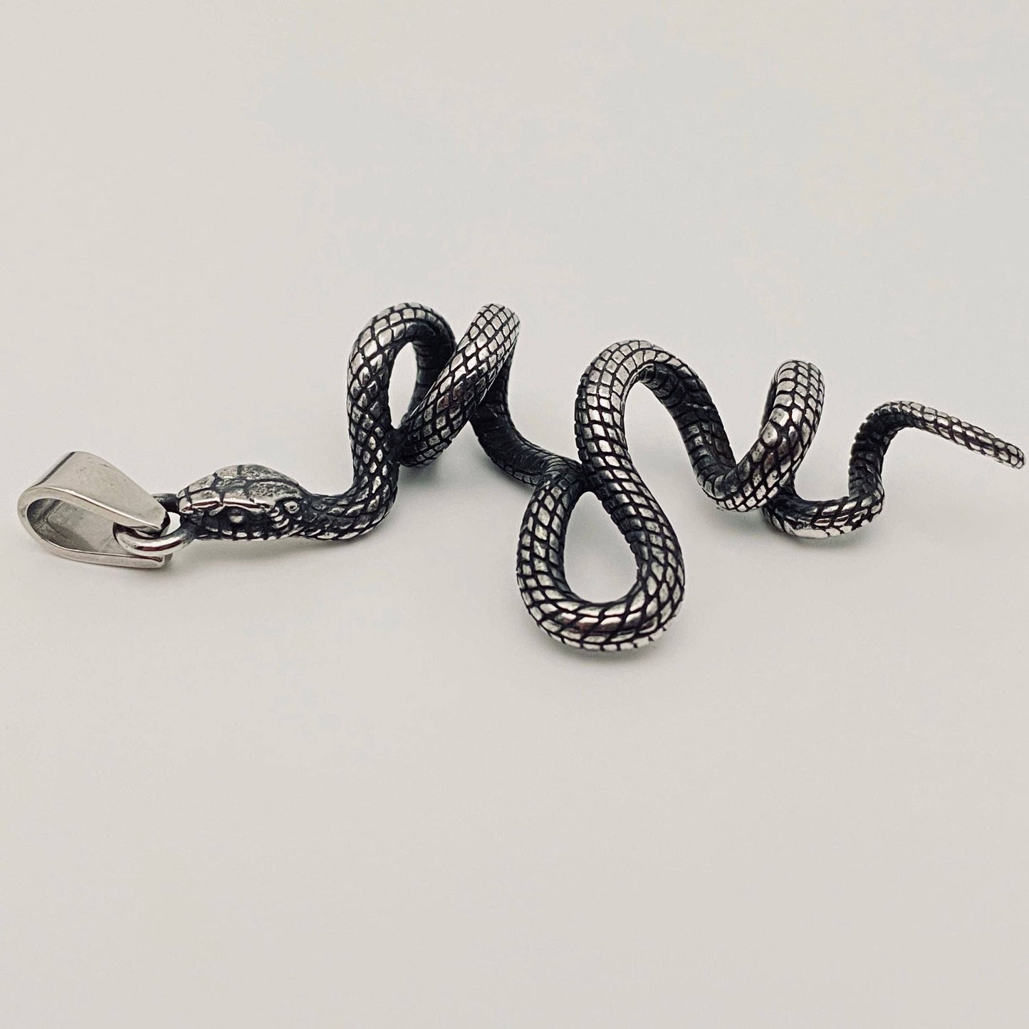 Snake Stainless Steel Pendants