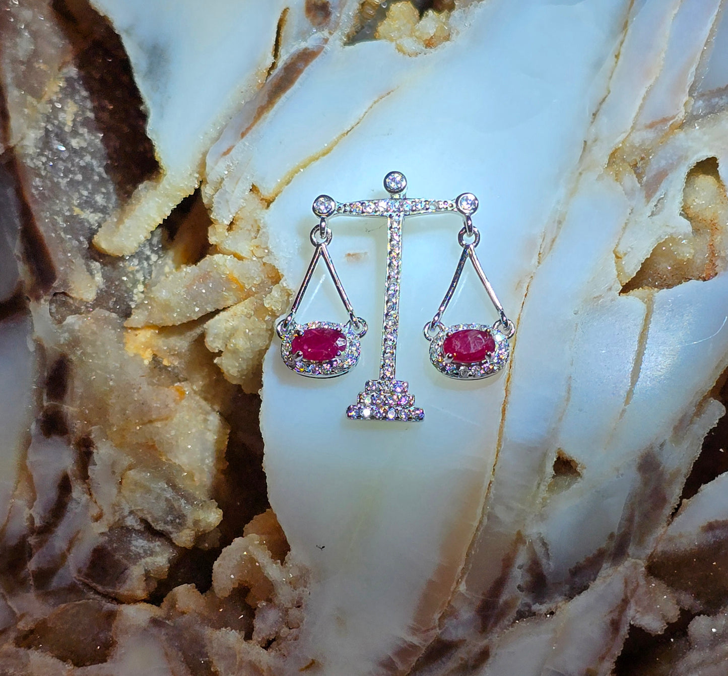 Cherie Scales Ruby Pendant