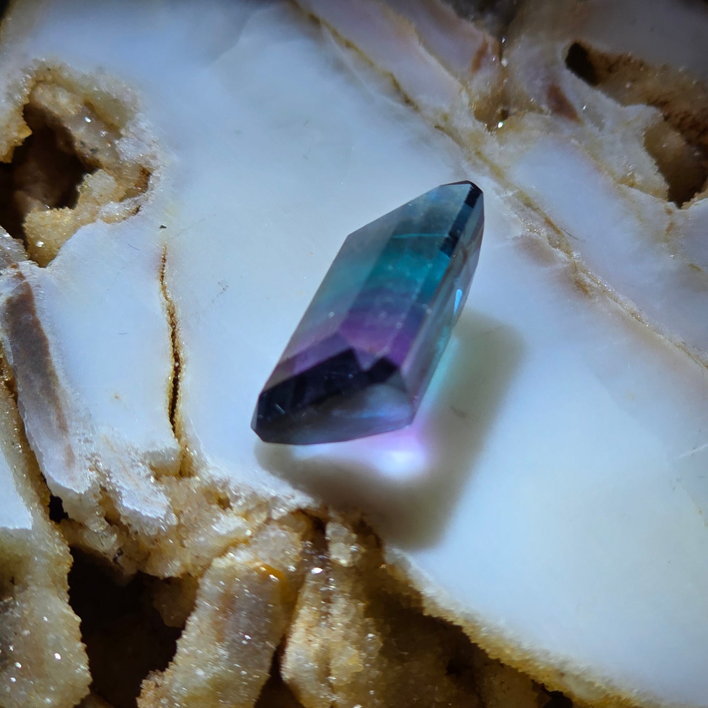 Lisa Faceted Flourite