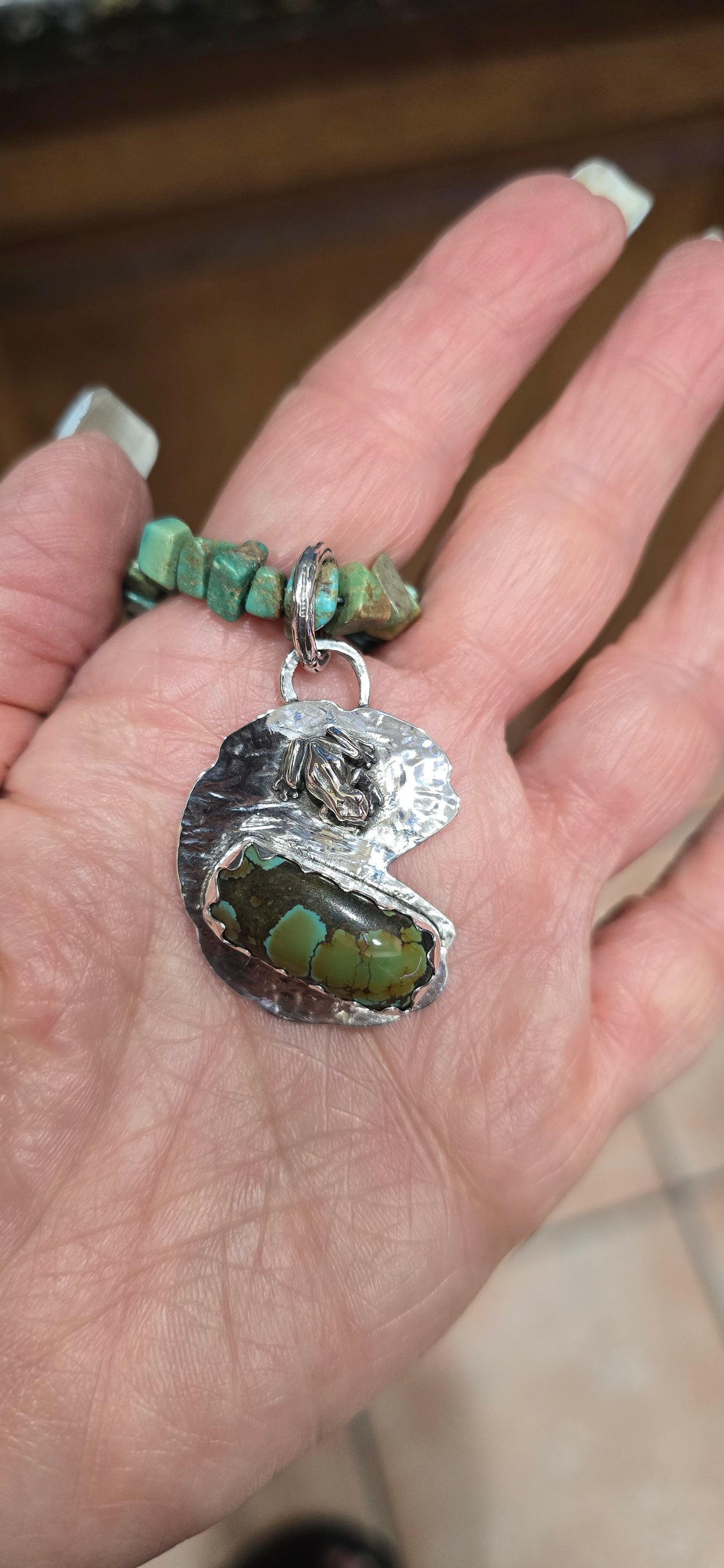 "LILY" Sterling Silver Pendant
