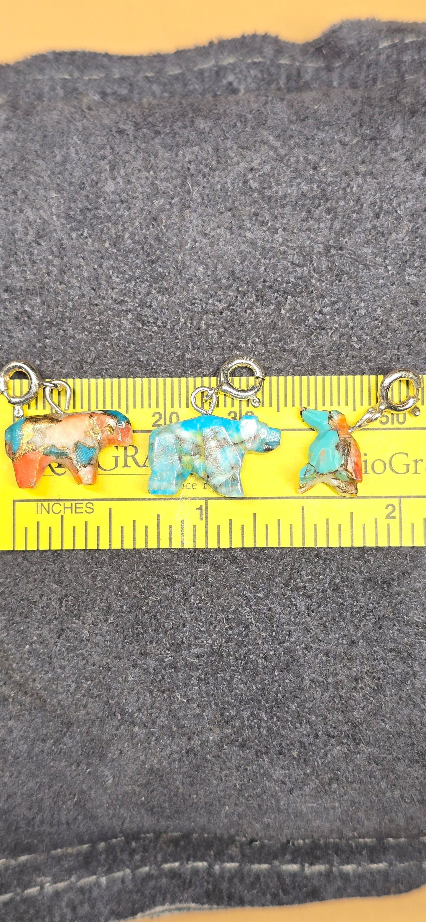 Spiney & Turquoise Charms