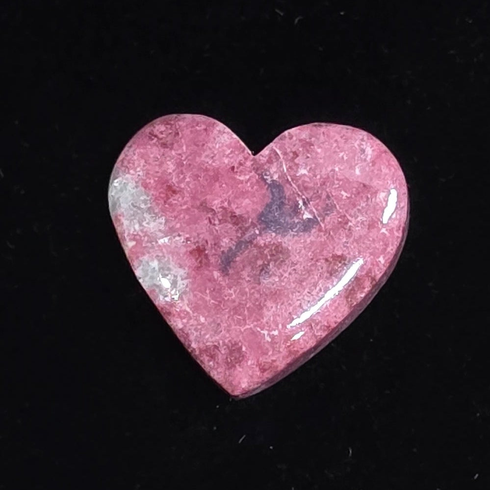 Thulite Heart