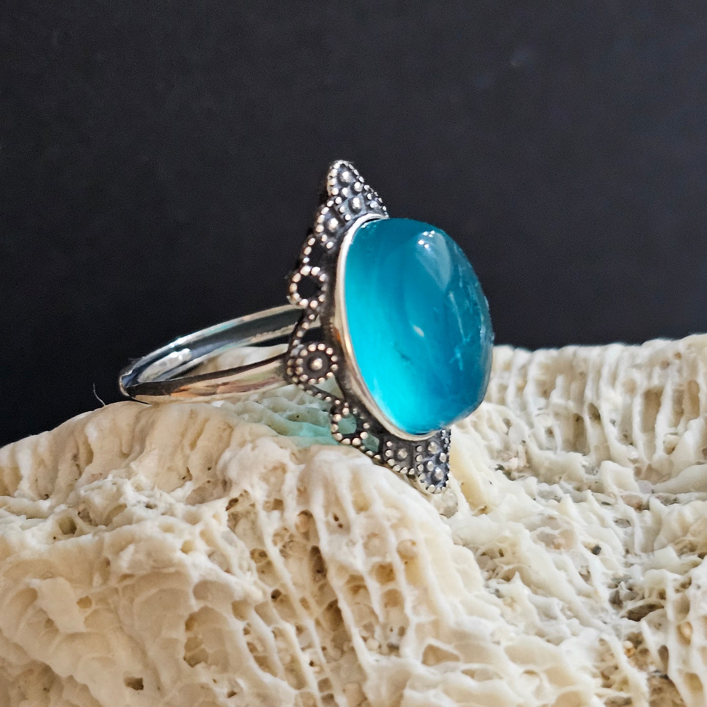 Amazonite Ring