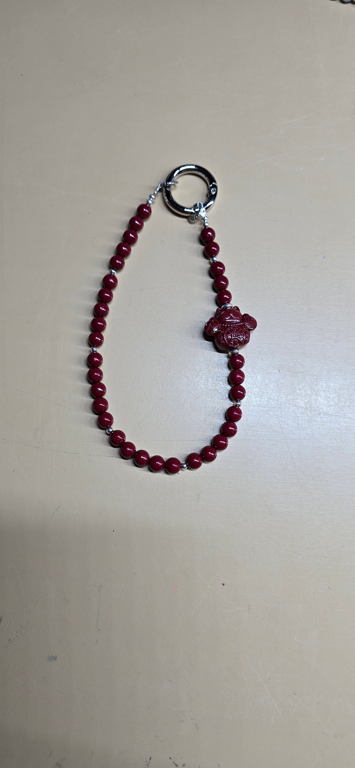 Natural Crystal Phone Bracelet