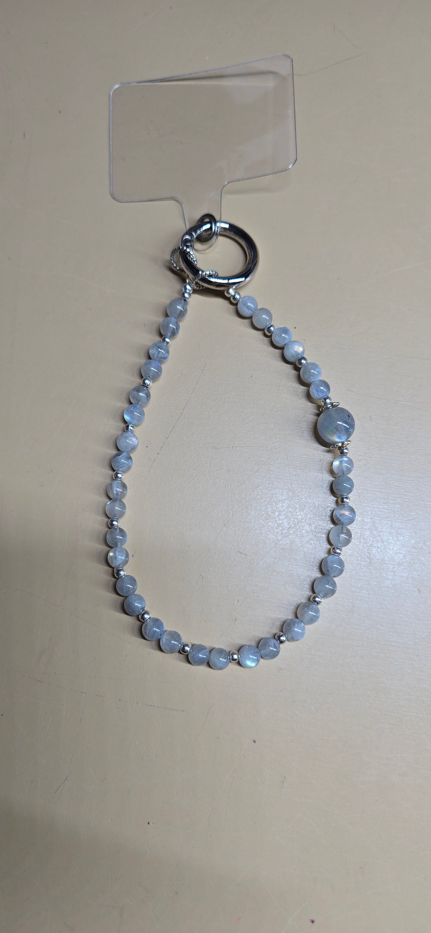 Natural Crystal Phone Bracelet