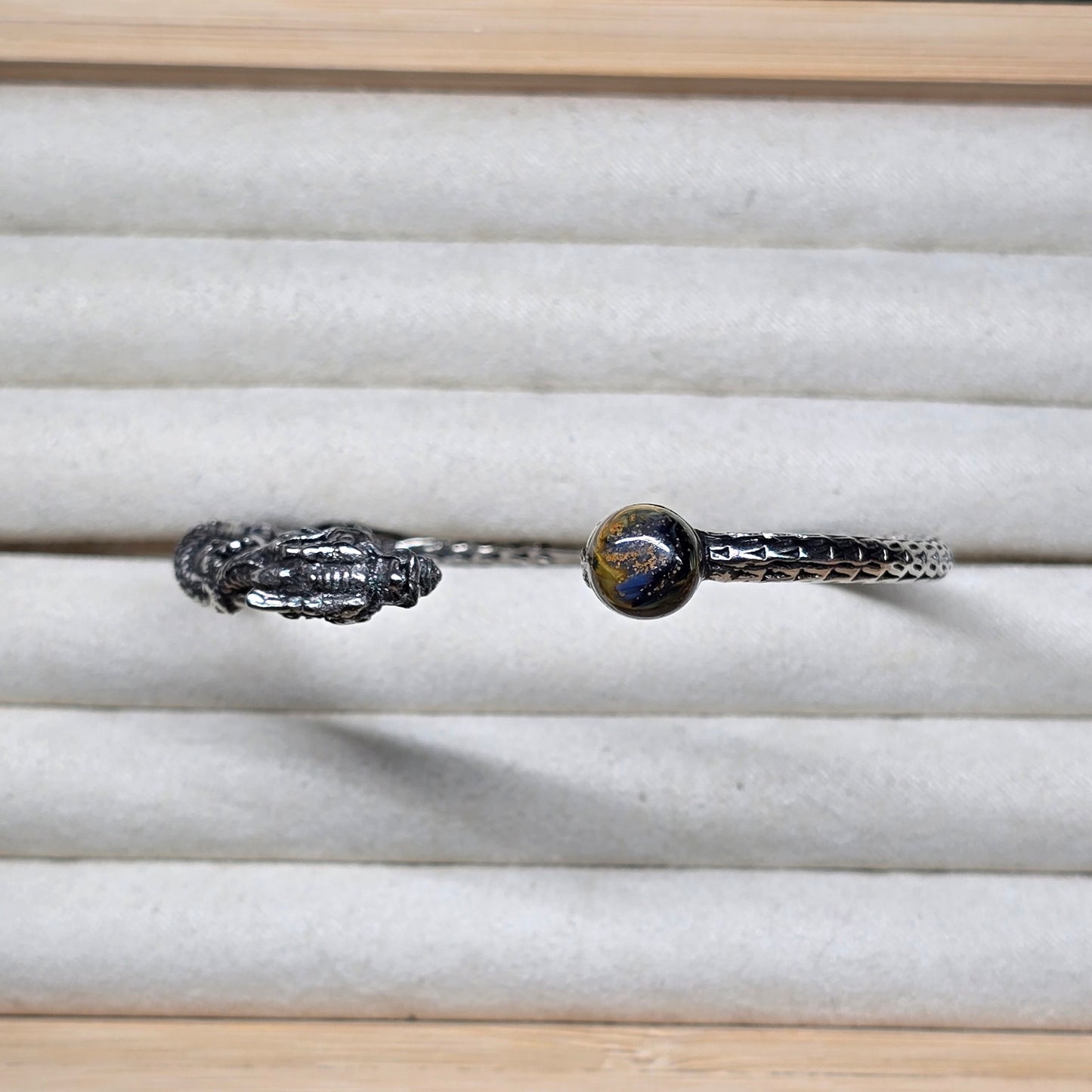 Ash Pietersite Dragon Cuff