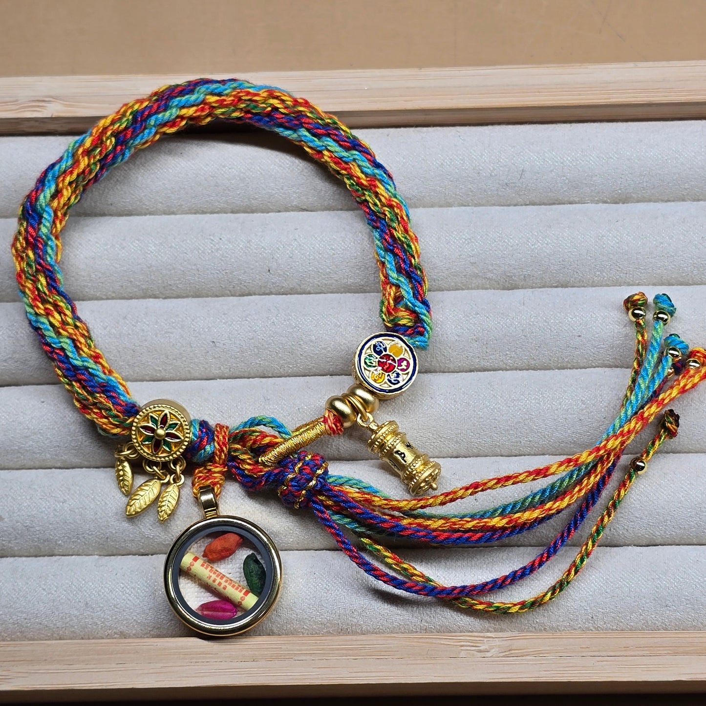 Tibetan Lucky Braid String Bracelet