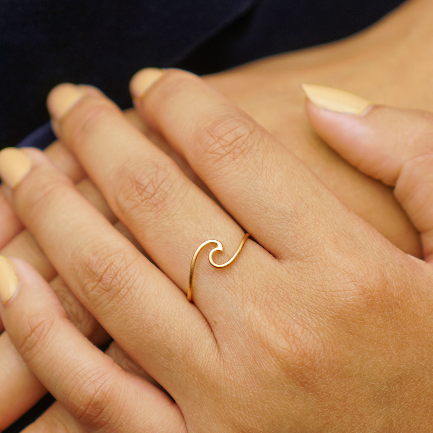 Wave Ring: Sterling Silver 4/5/6