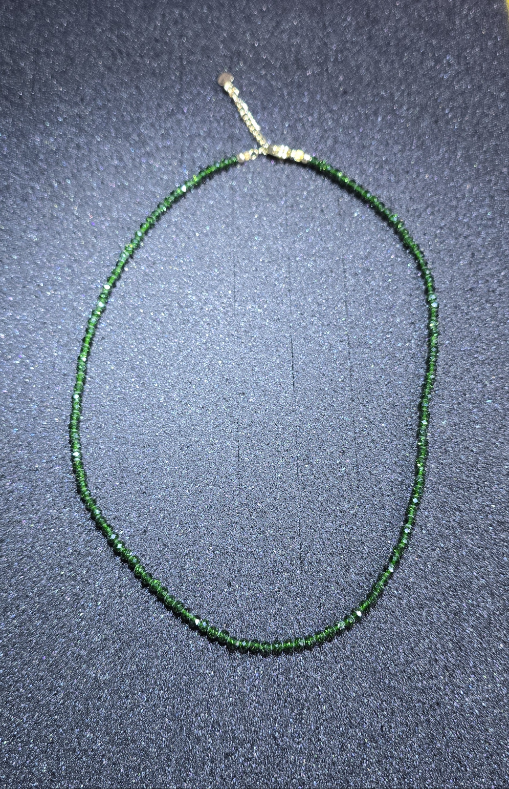 Julia's Green Sandstone Necklace