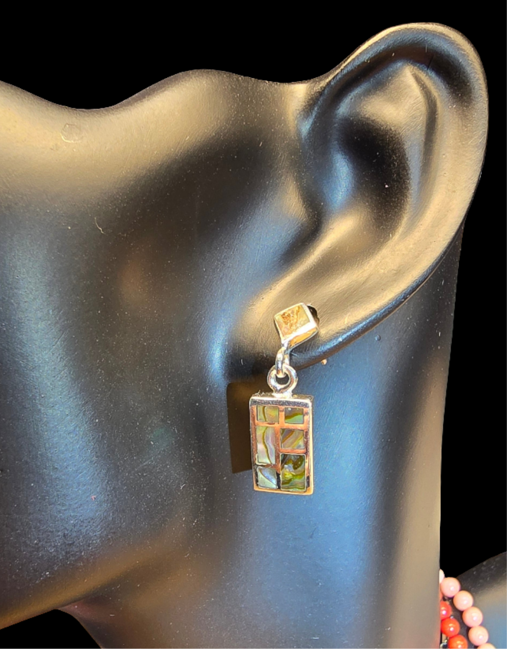 S925 Abalone Shell Earrings