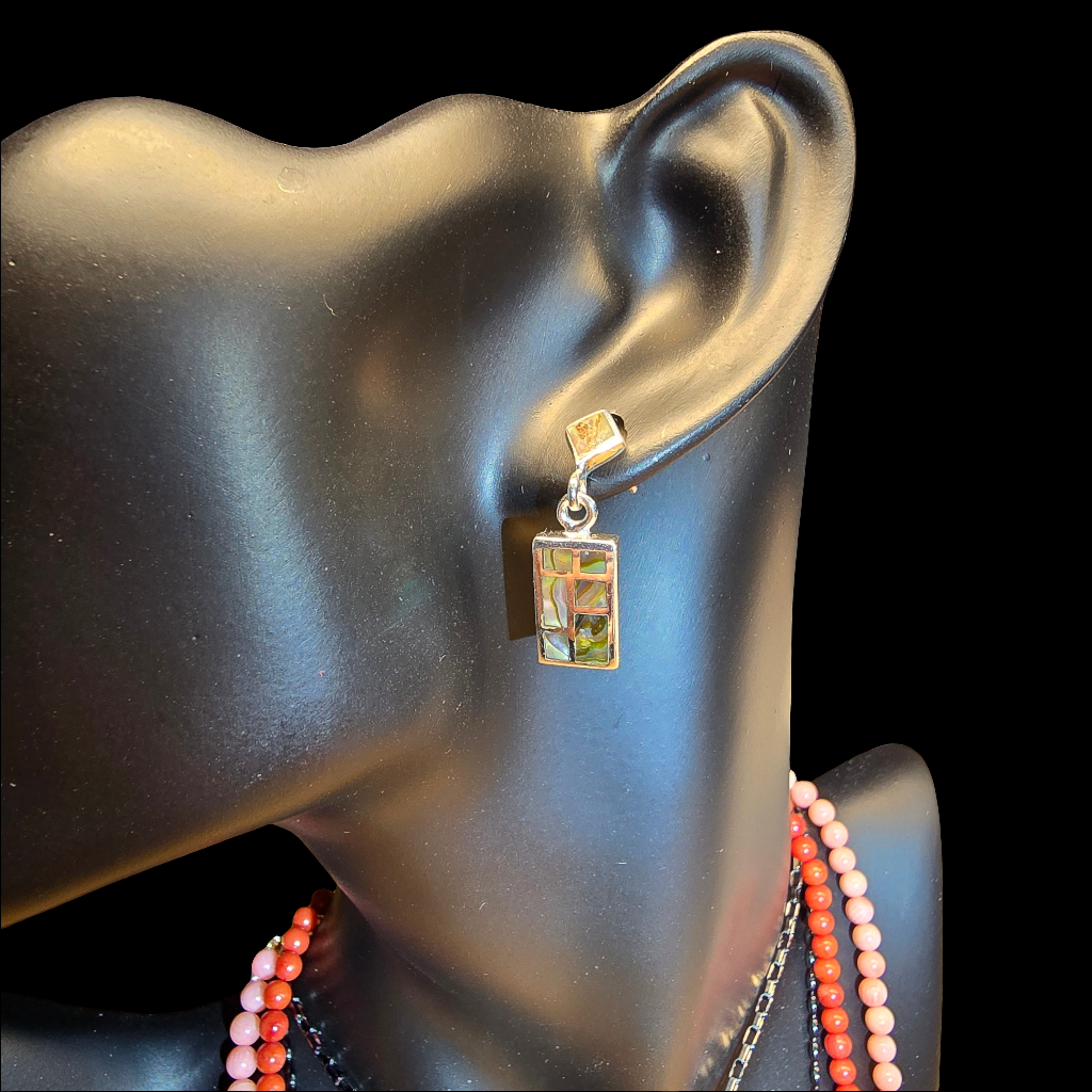 S925 Abalone Shell Earrings