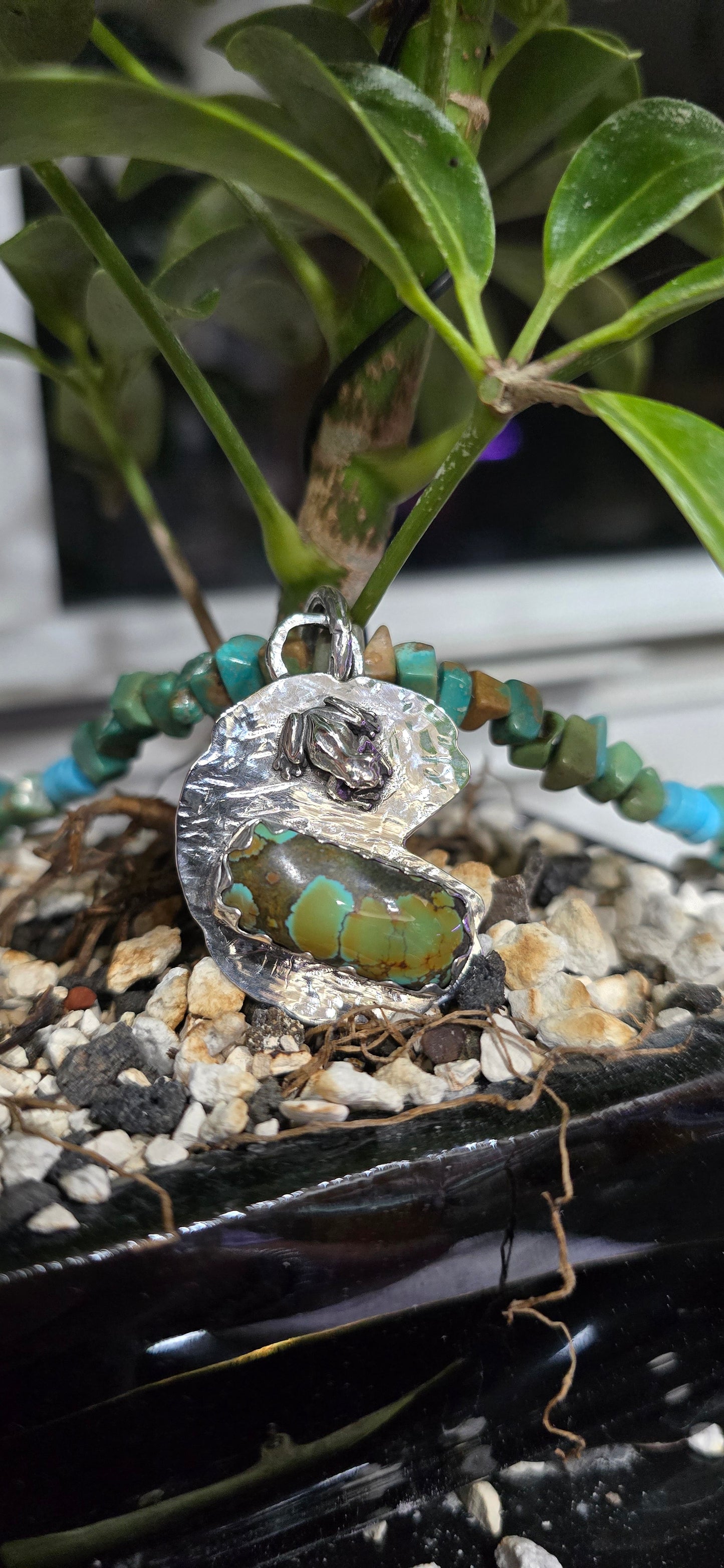 "LILY" Sterling Silver Pendant