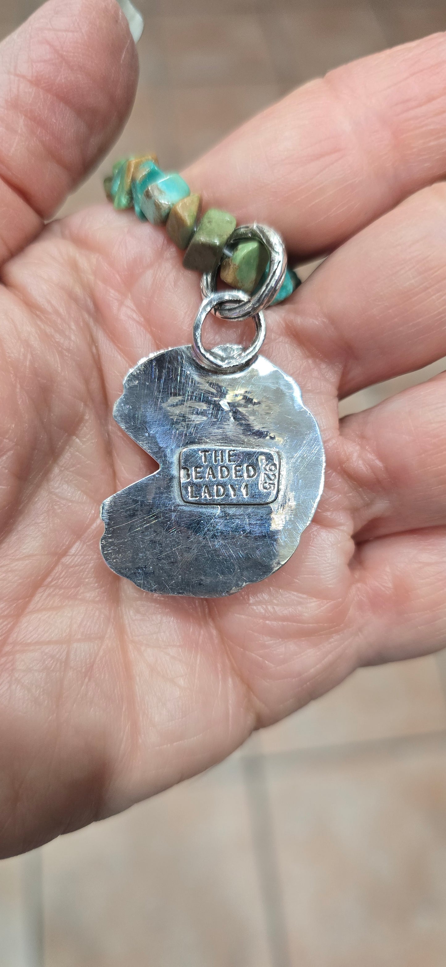 "LILY" Sterling Silver Pendant