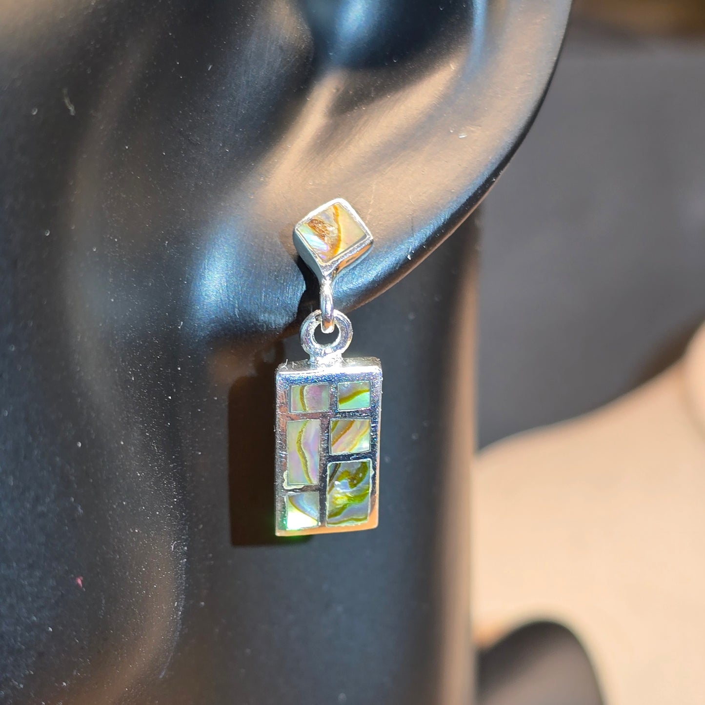 S925 Abalone Shell Earrings