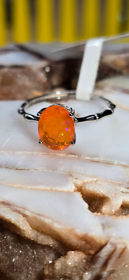 Julia's Fire Opal Ring