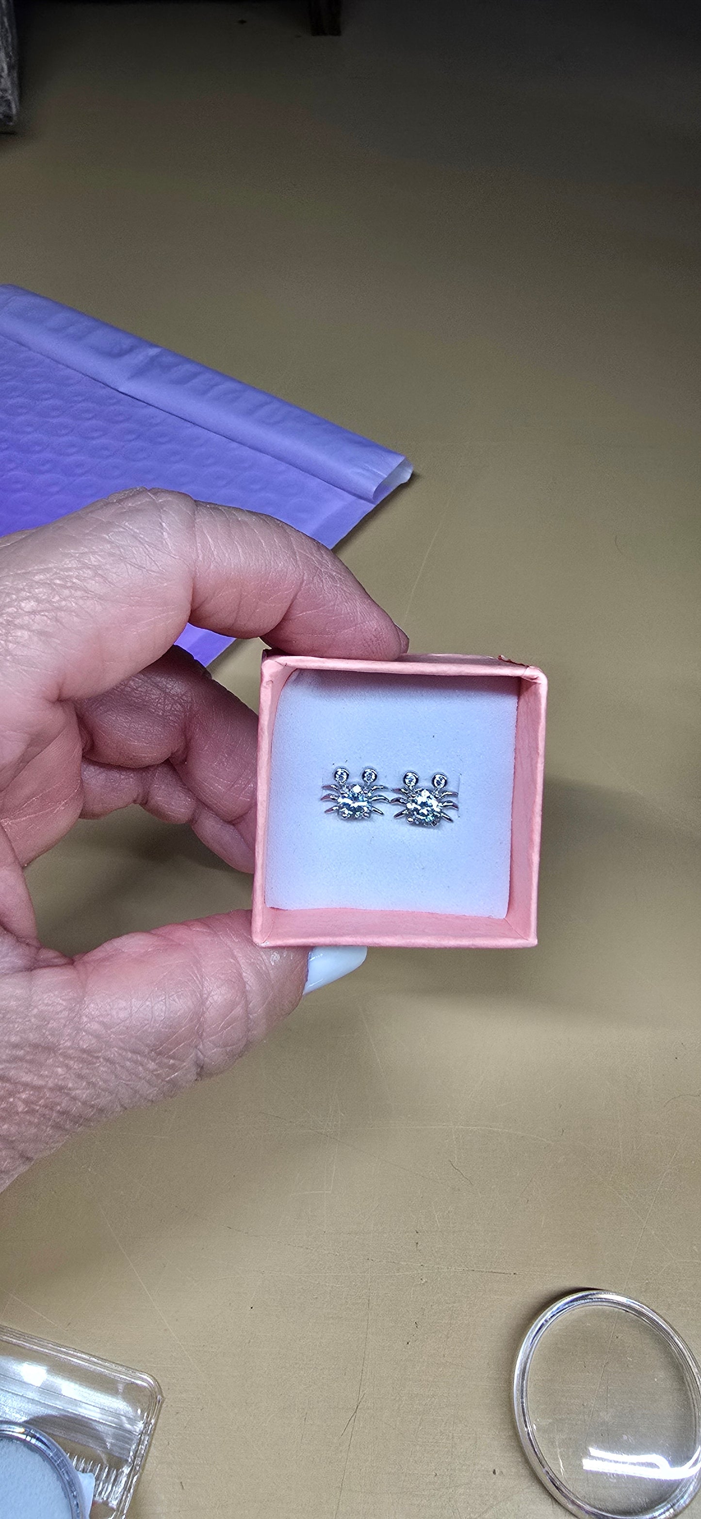 Grisy Crab Ear Studs