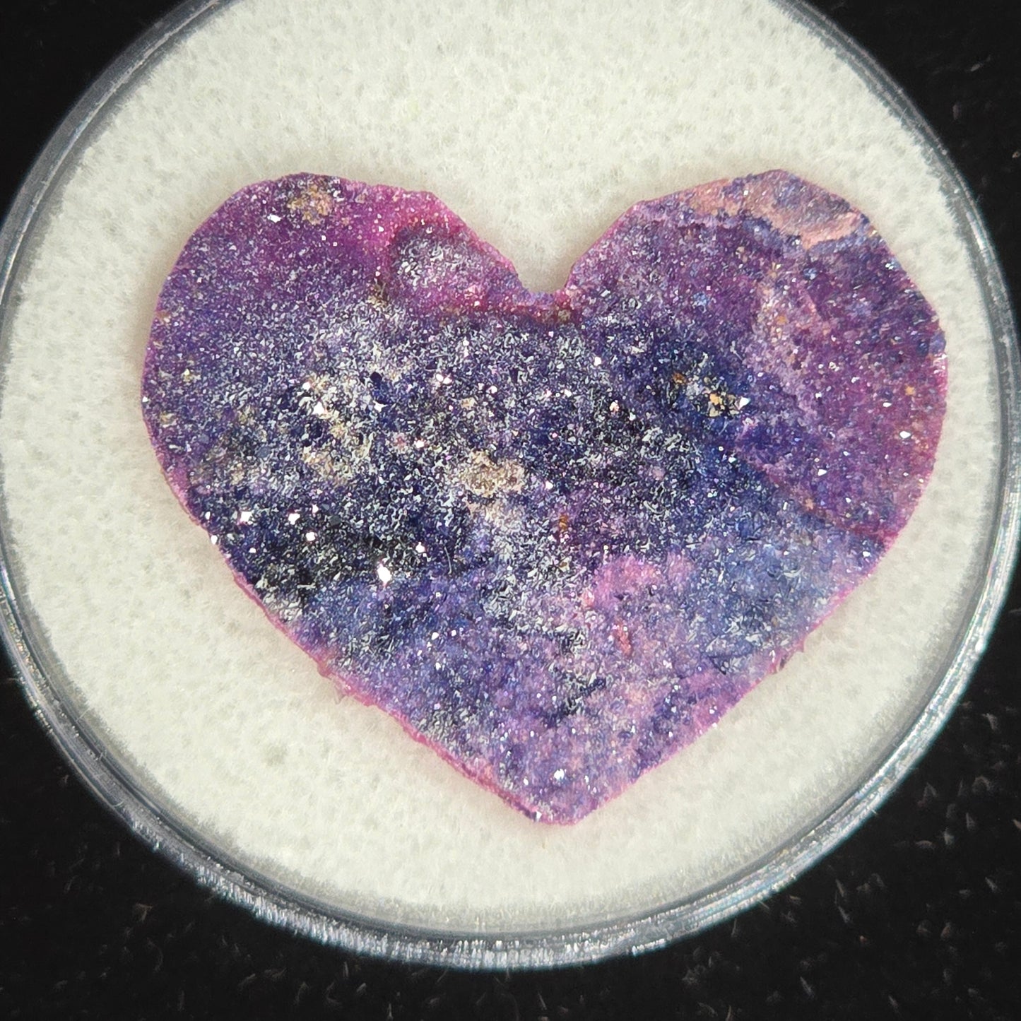 Raw Ruby Heart [Corundum/treated]