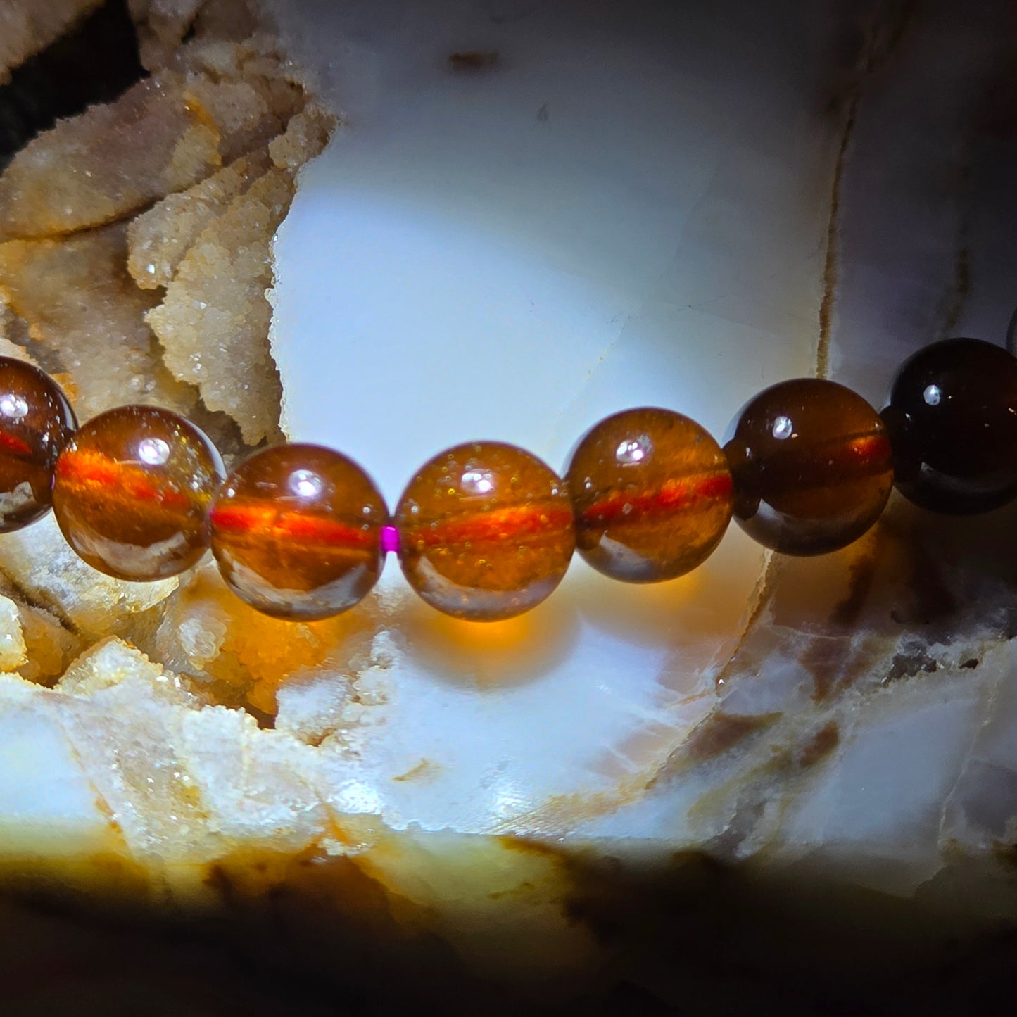 Lisa Fenda Garnet Bracelet