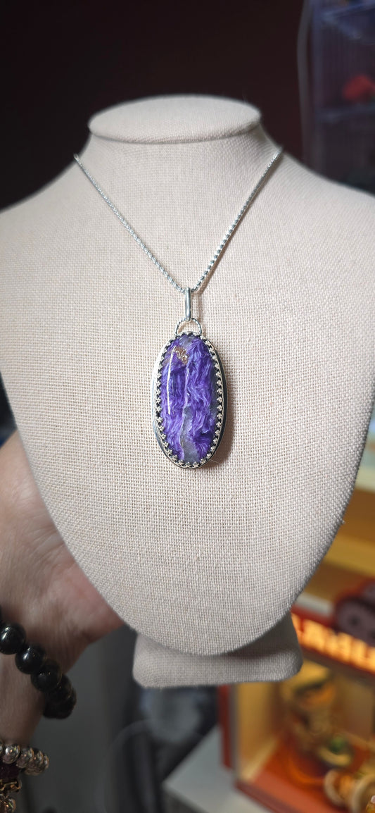 Charoite Pendant