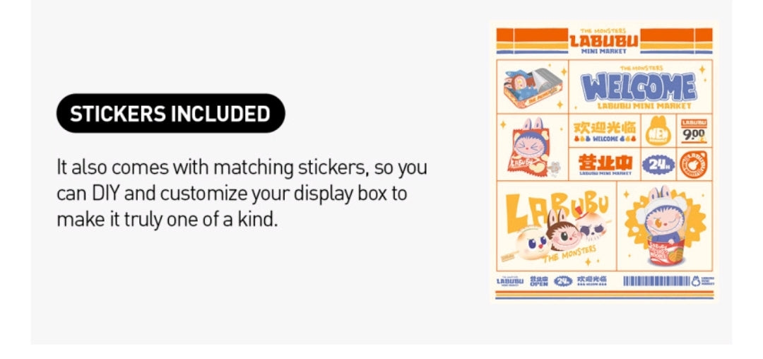 Wacky Mart Lighted Display Case