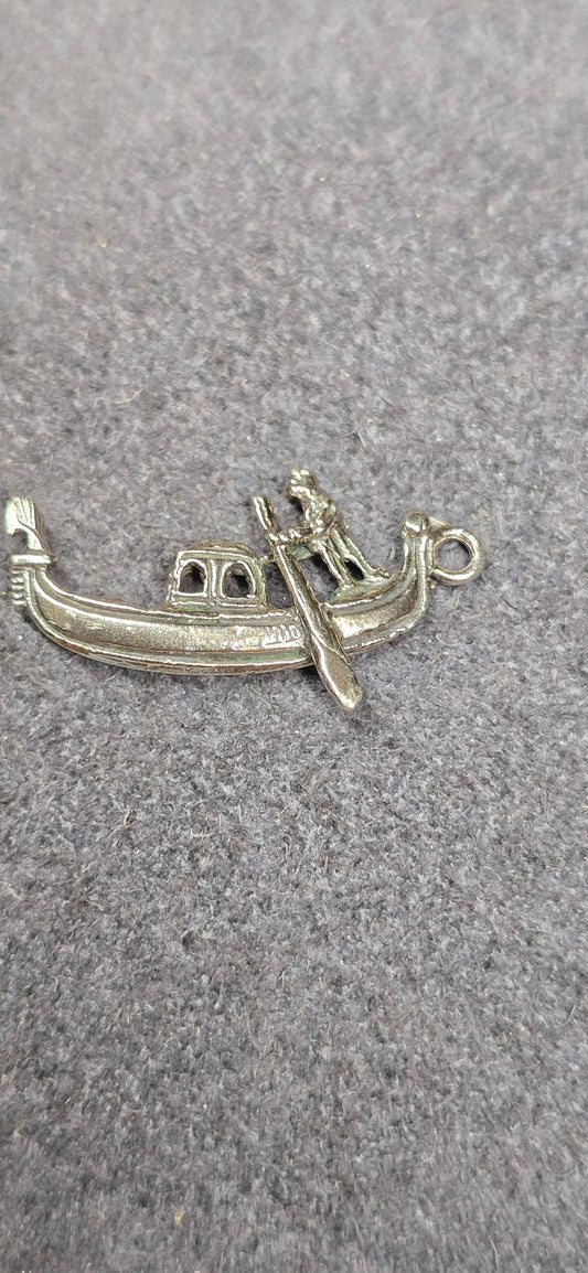 Gondola Charm, Sterling