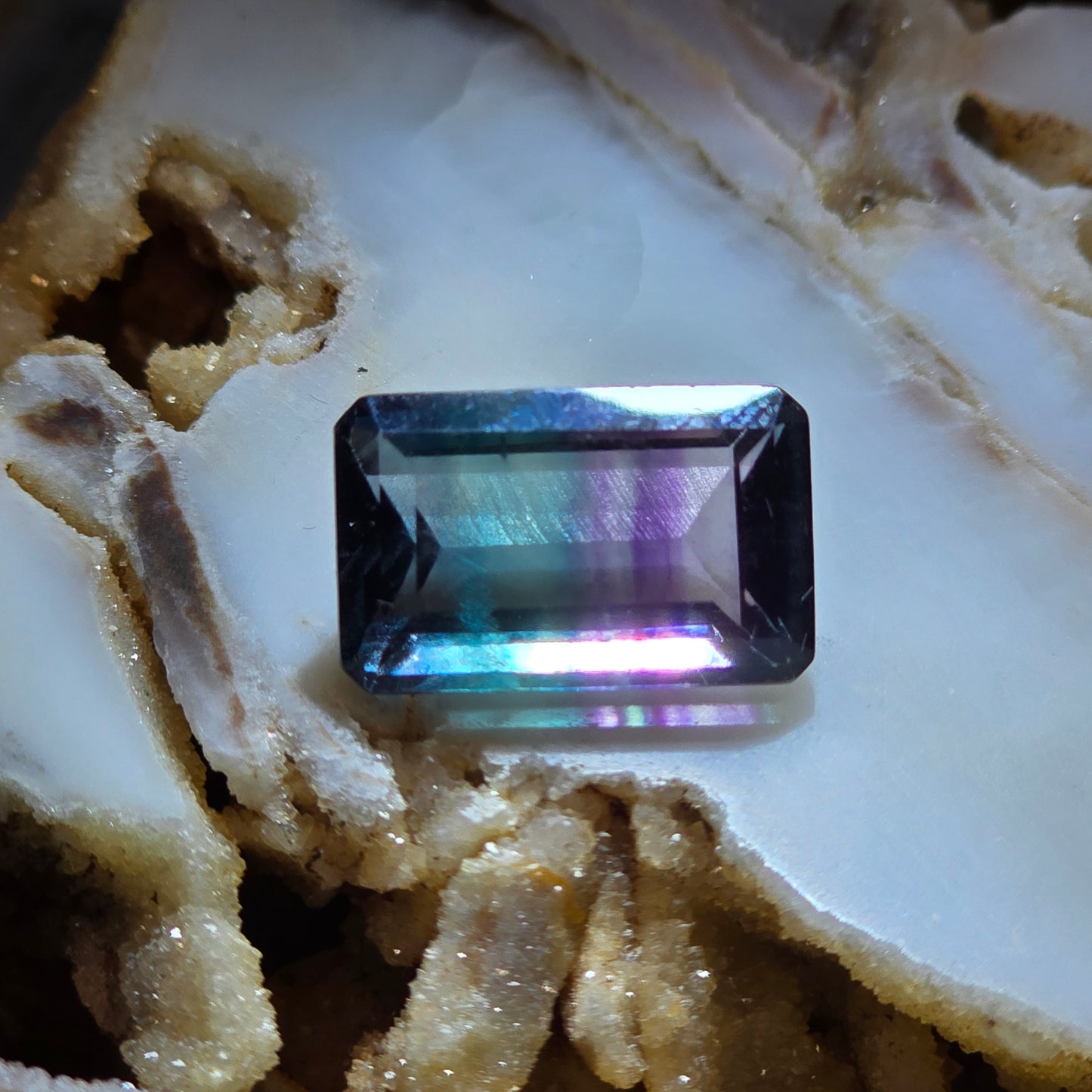 Lisa Faceted Flourite