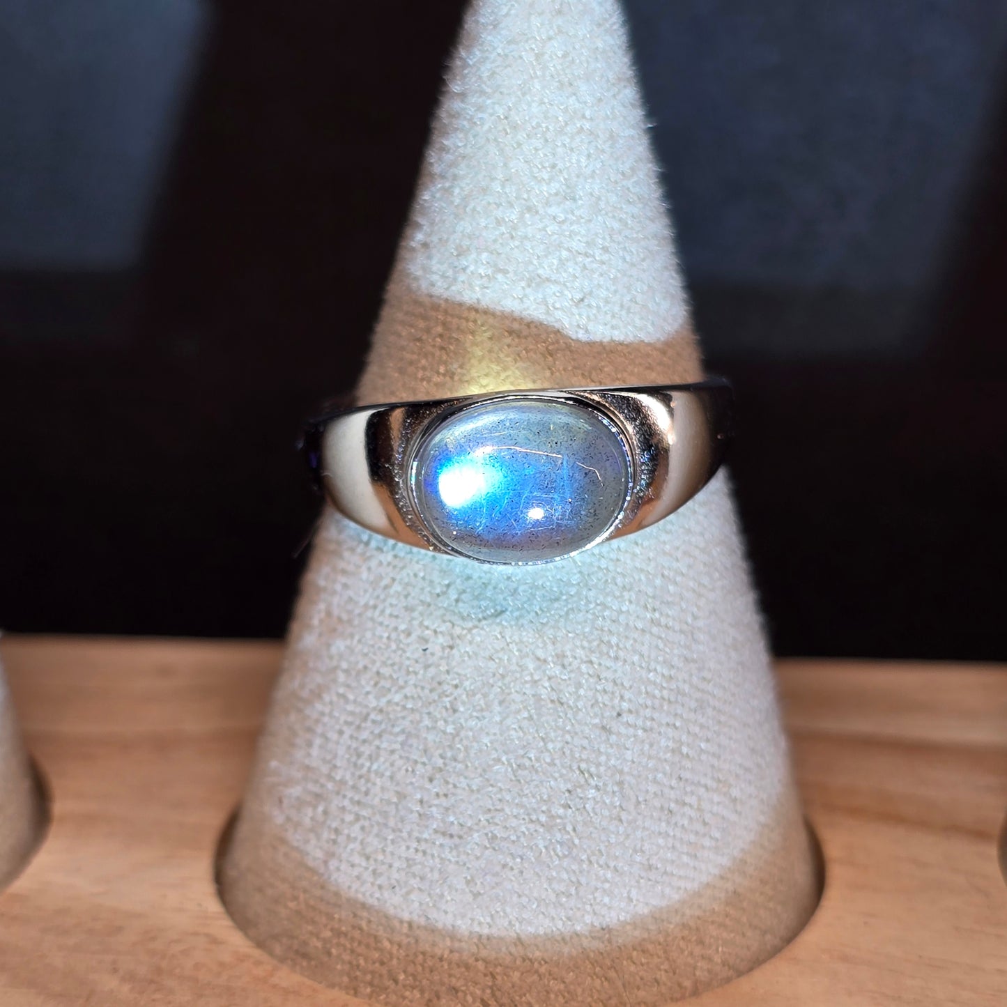 S925 Moonstone Ring