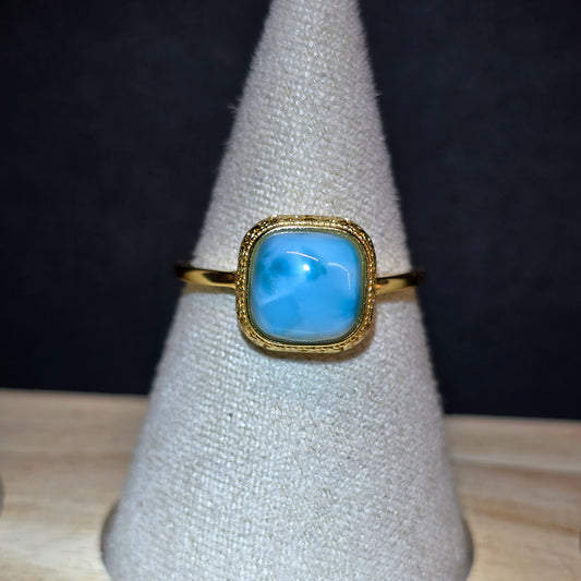 S925 Larimar Ring