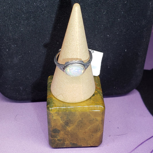 Oval Opal Ring