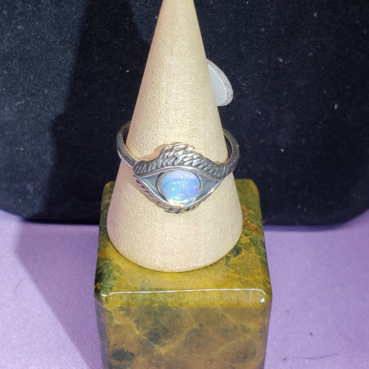 Opal Dragon Eye Ring