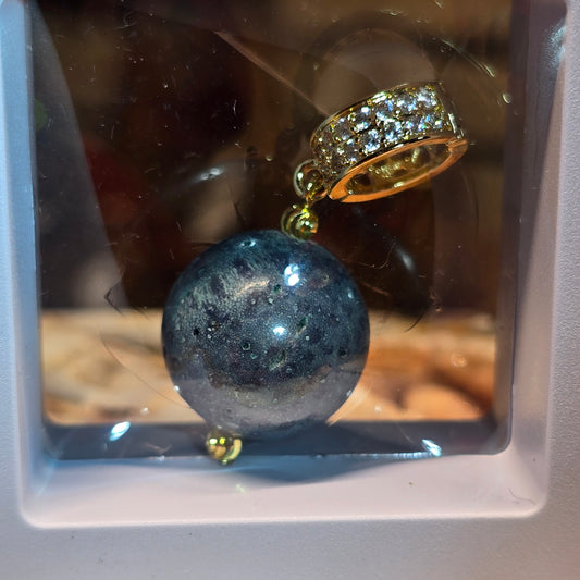Lisa Blue Coral Pendant