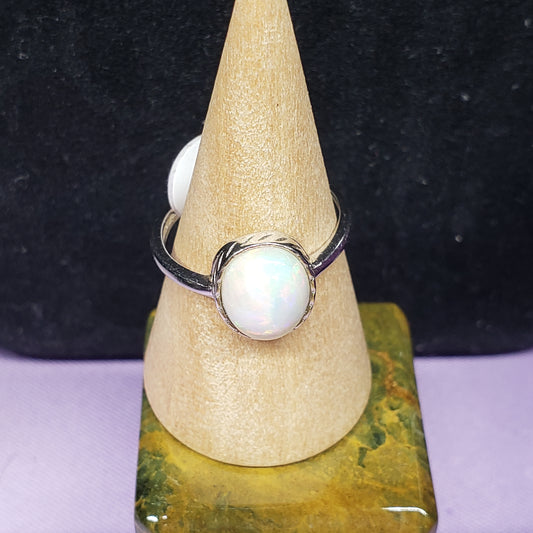 Oval Opal Ring