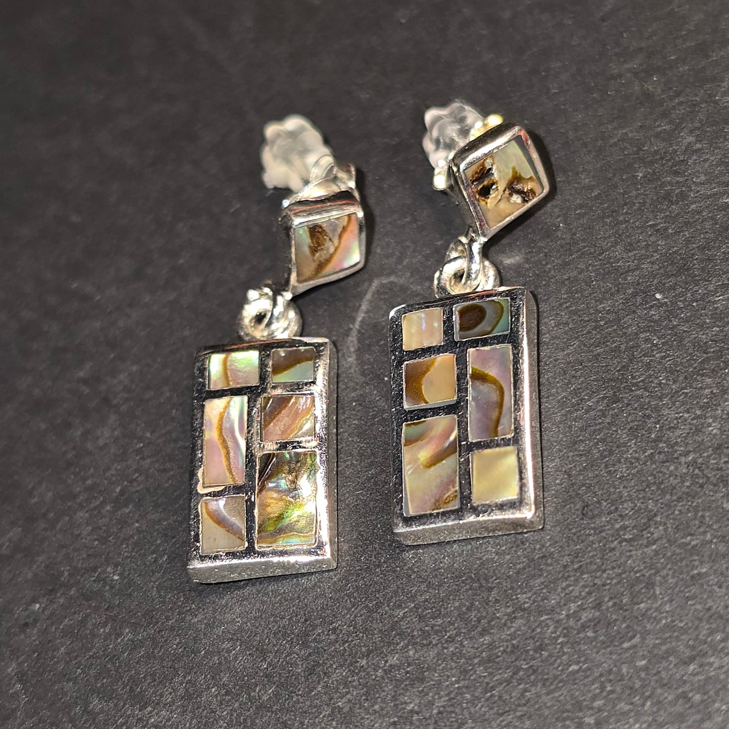 S925 Abalone Shell Earrings