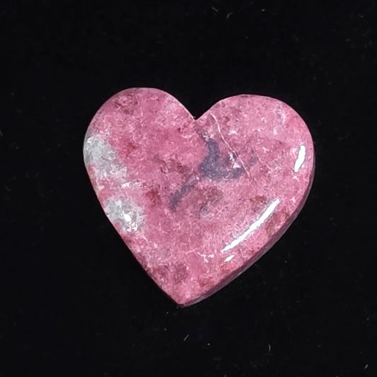 Thulite Heart
