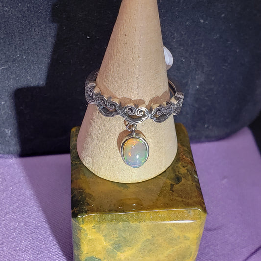 Opal Lucky Cloud Ring