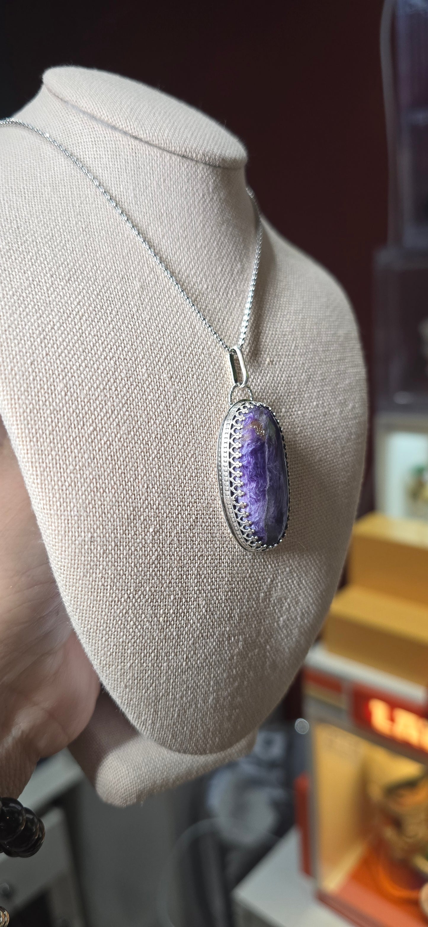 Charoite Pendant