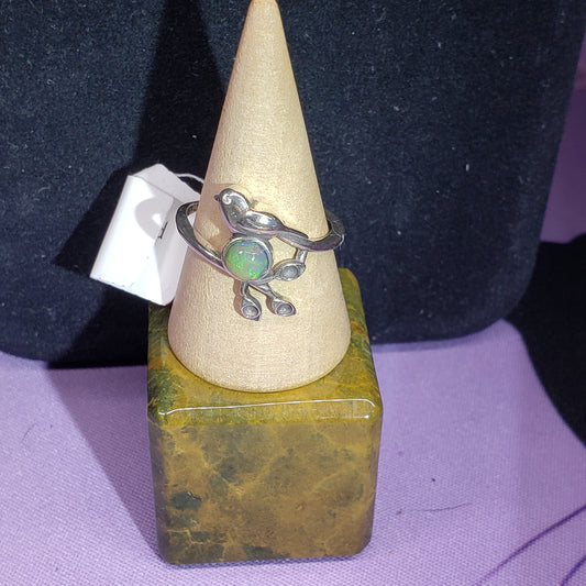 Opal Bird Ring