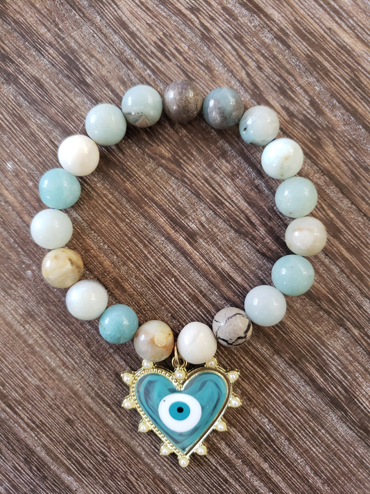 Evil Eye Amazonite