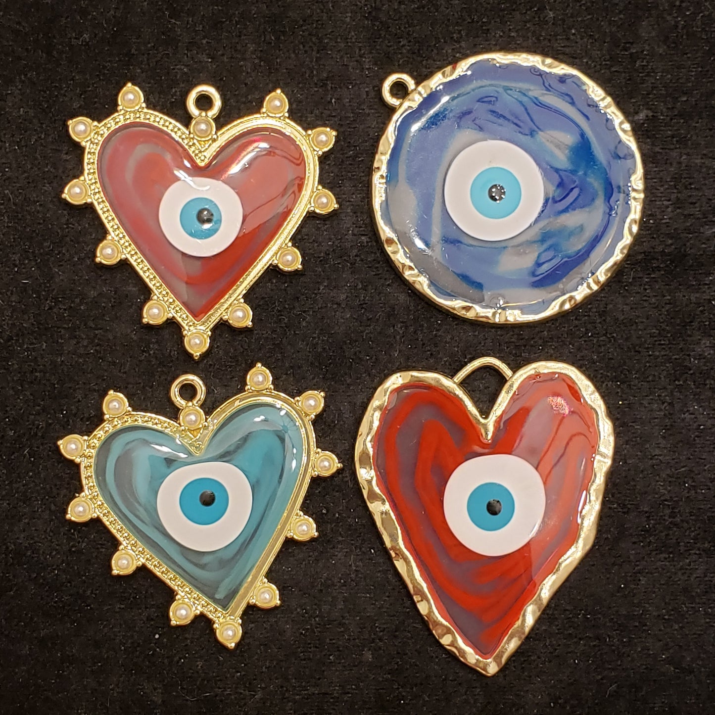 Evil eye charms