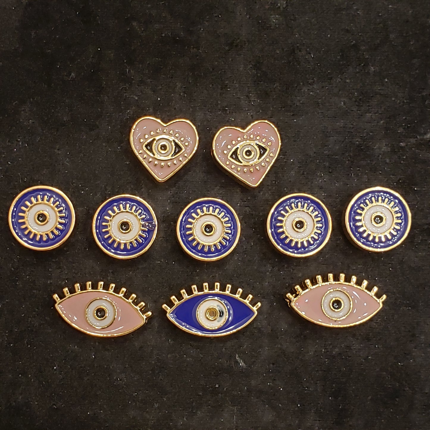 Evil eye charms